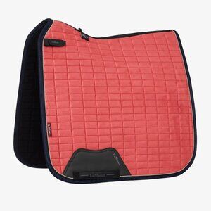 BRAND NEW: LeMieux Suede Dressage Saddle Pad Cranberry Small/Medium